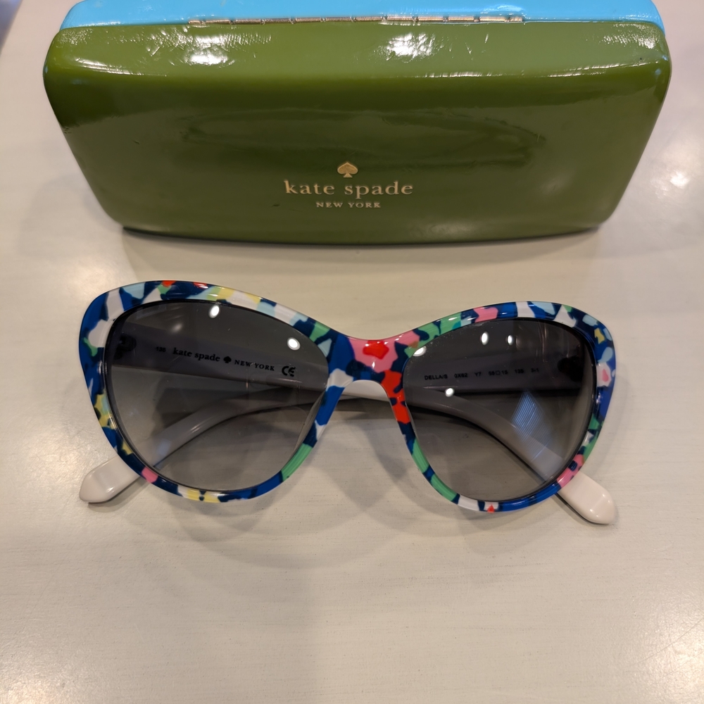 Kate Spade Multicolor Floral Sunglasses